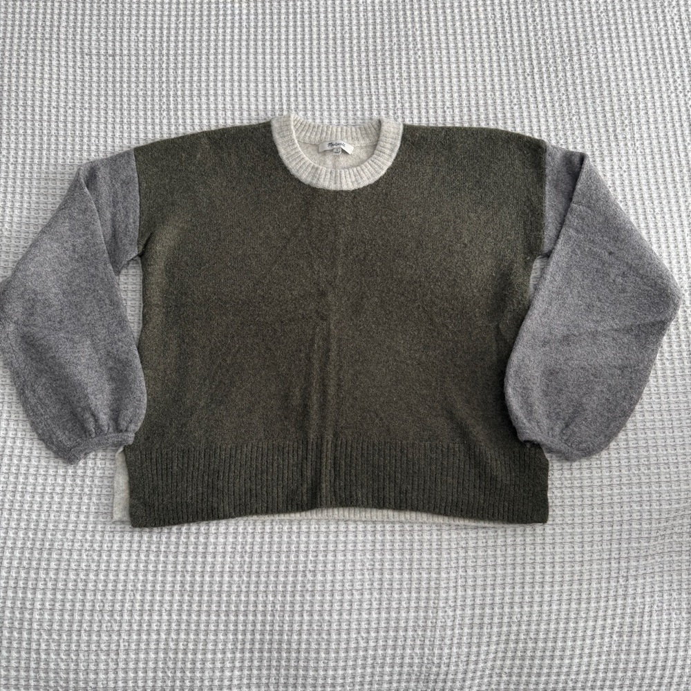 Madewell Payton Colorblock Sweater